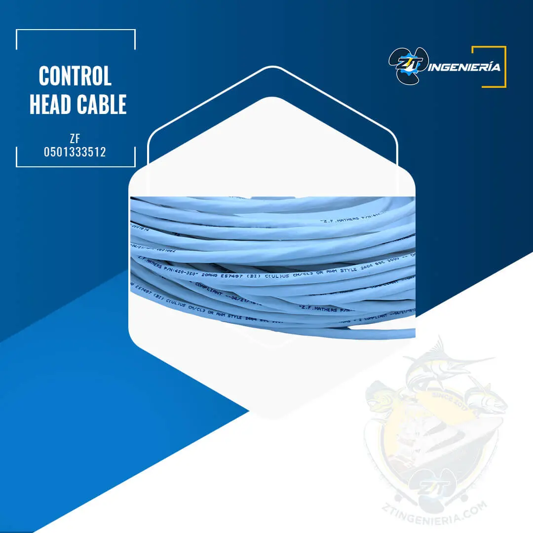 Control Head Cable ZF #0501333512 - Image 3