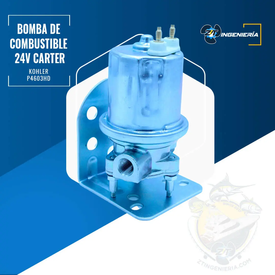 Bomba Electrica de Combustible Carter for Kohler 24V #P4603HD