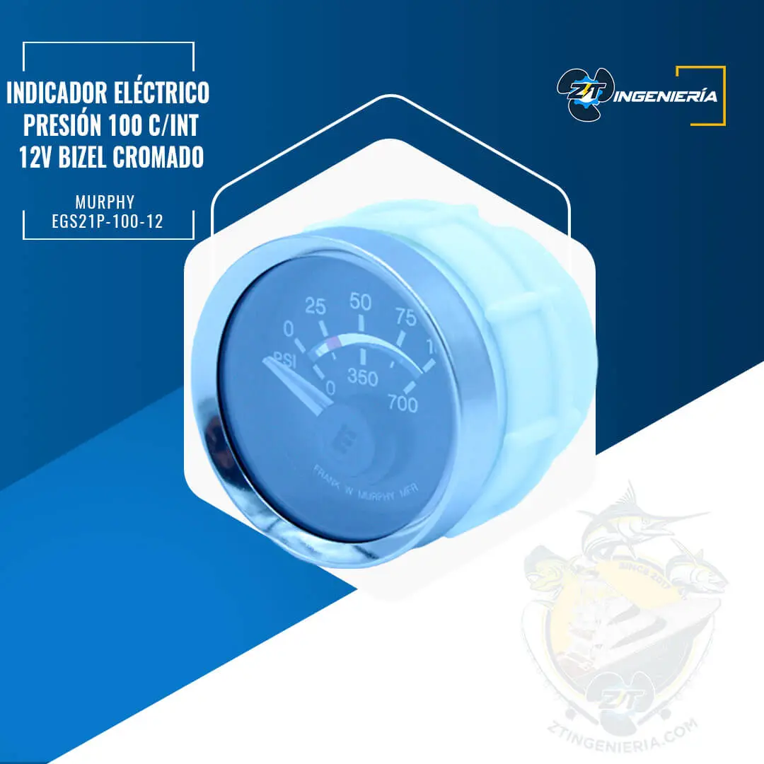 Indicador de presión Mutphy EG21VM-12 #05-70-2405