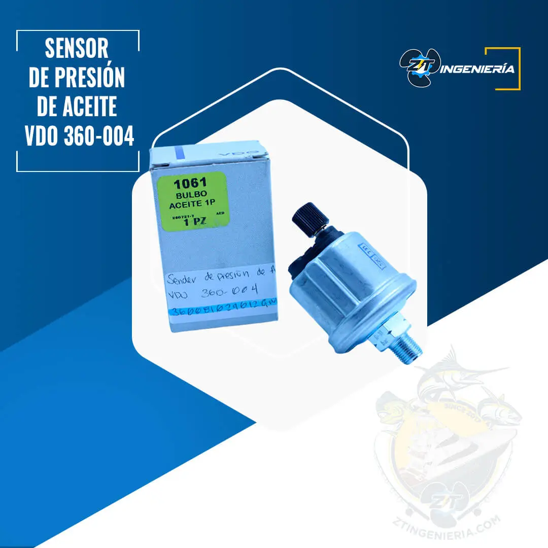 Sensor de presión de aceite VDO 360-004 #360081029012GM