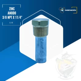 Zinc Anodo - 3/8 NPT x 11/4" #E-1F