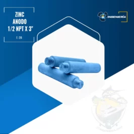 Zinc Anodo - 1/2 NPT x 3" #E-2B