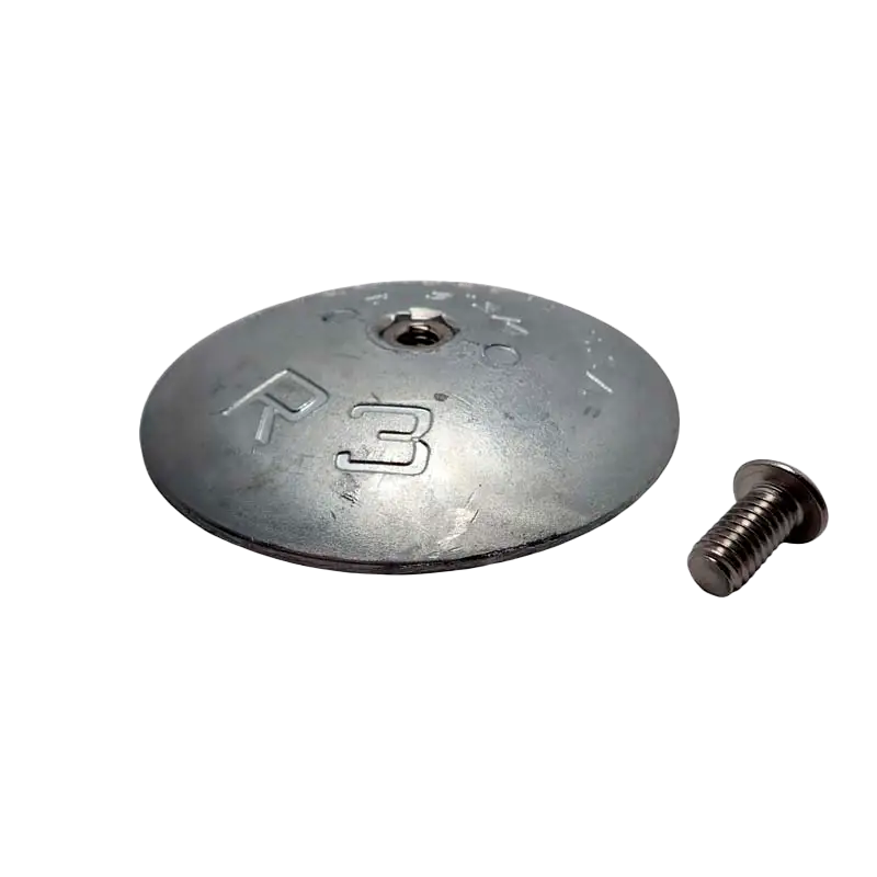R-3 Rudder Zinc Anode 3-3/4" Dia - Imagen 1