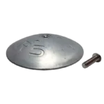 R-5 Rudder/Trim Tab Zinc Anode - 5" Dia. Heavy